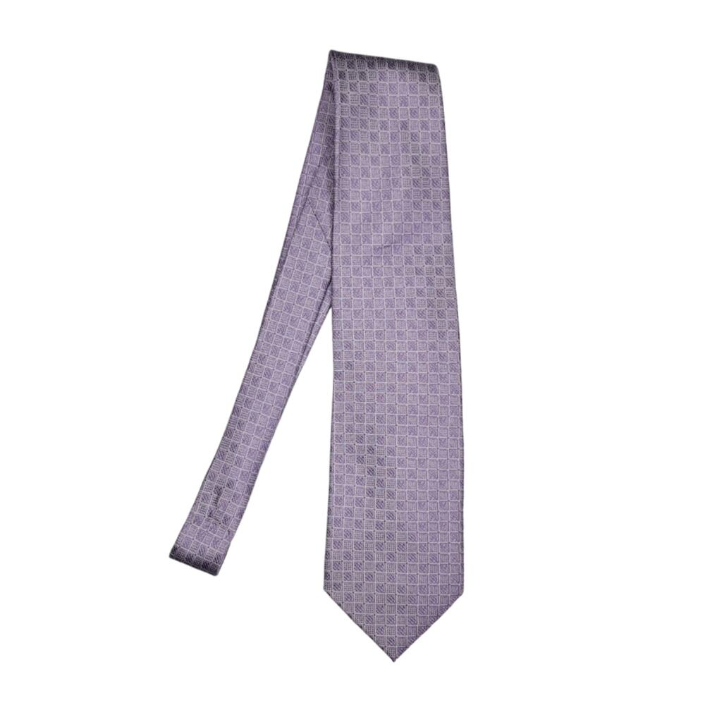 George Foreman Men's Necktie All Silk Tie Rare & Unique Grill Pattern NWT New